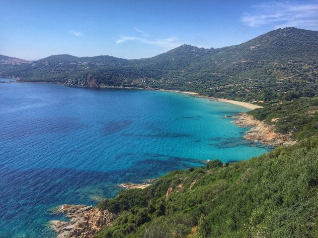 calanques depuis sagone