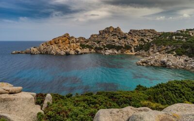 Les calanques de Piana depuis Sagone